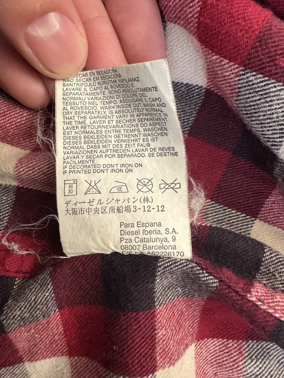 Diesel Diesel Button Up Size US L / EU 52-54 / 3 - 10 Thumbnail