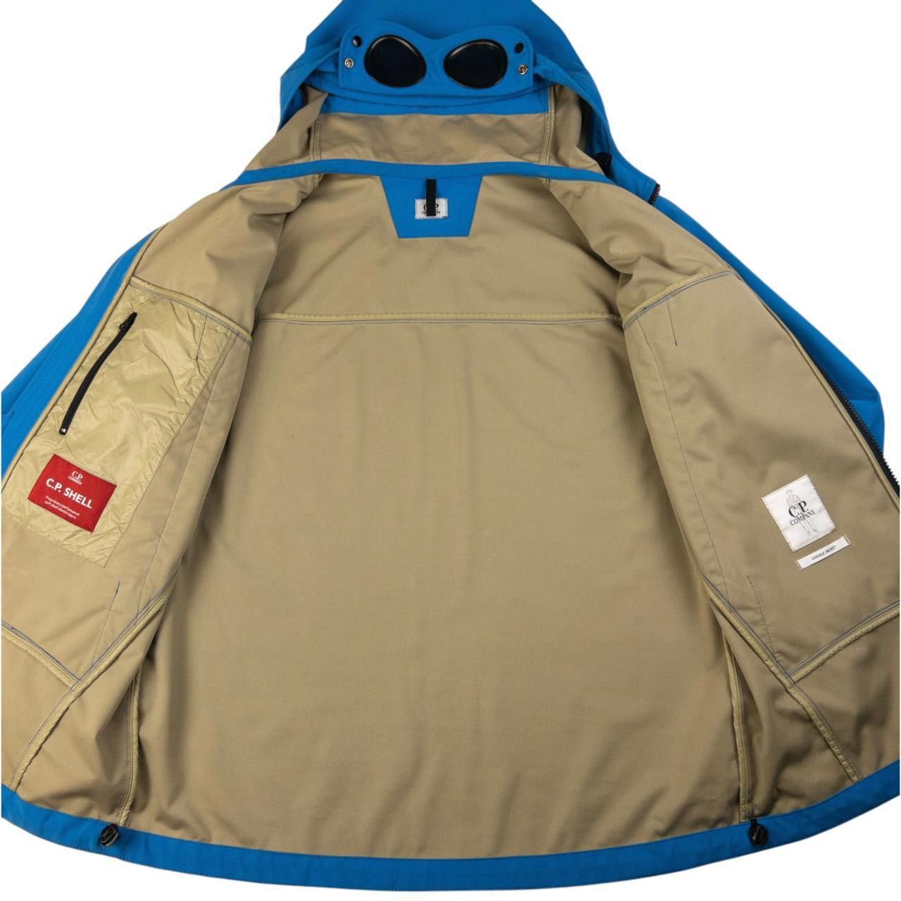 C.P. Company Vintage CP Company Goggle Hood Soft Shell Jacket Size L Size US L / EU 52-54 / 3 - 4 Thumbnail