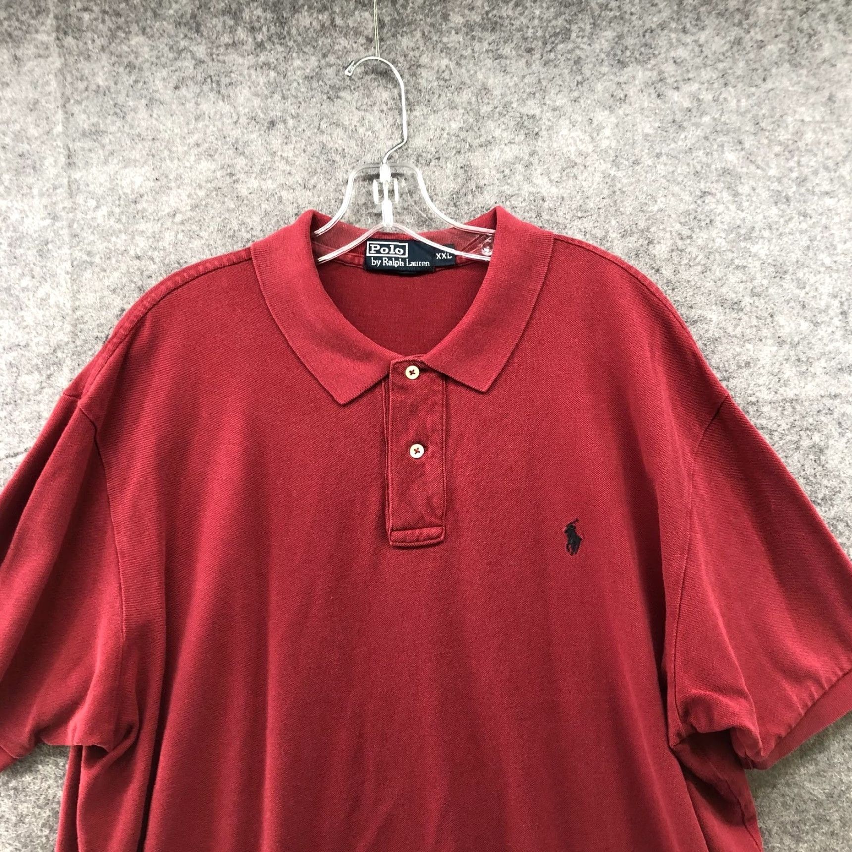 Polo Ralph Lauren Polo Ralph Lauren Polo Shirt Mens 2XL Red Pony Logo Short Sleeve Collared Button Knit Cotton Classic Preppy Size US XXL / EU 58 / 5 - 3 Thumbnail