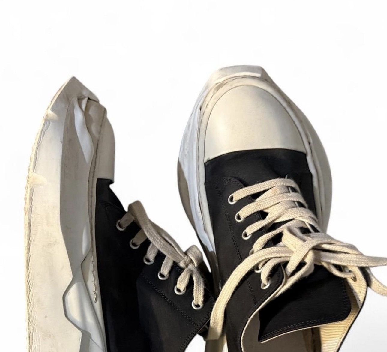 Rick Owens Rick Owens Drkshdw Abstract Lows Size US 7 / EU 40 - 6 Thumbnail