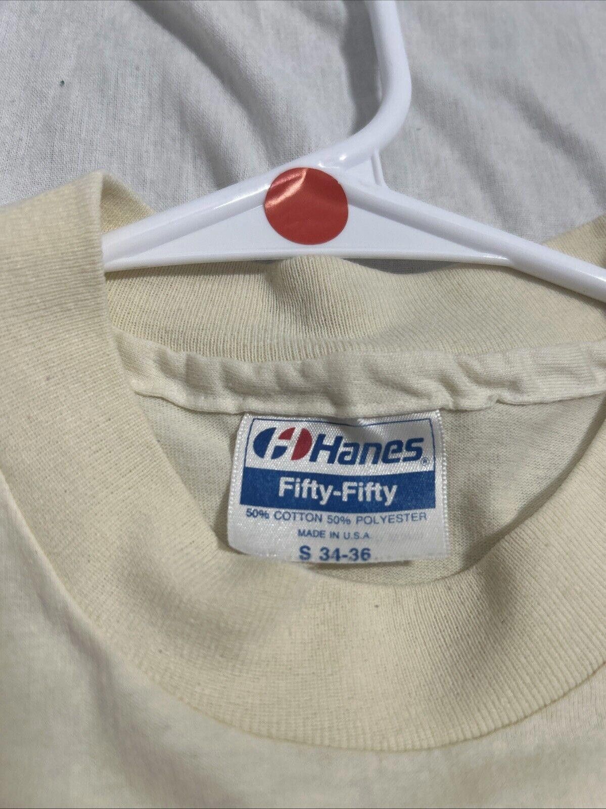 Hanes VTG 1990s Busch Gardens Amusement Park Tourist T Shirt Size US S / EU 44-46 / 1 - 1 Thumbnail