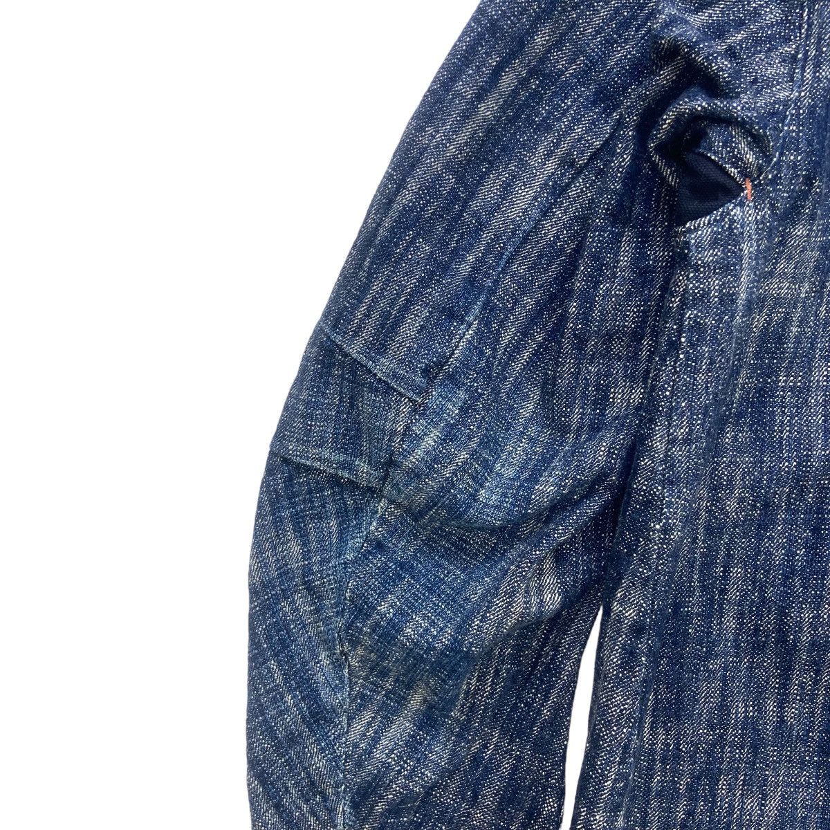 KATO Vtg Kato Tool Project Traditional Boro Sashiko French Worker Size US S / EU 44-46 / 1 - 13 Thumbnail