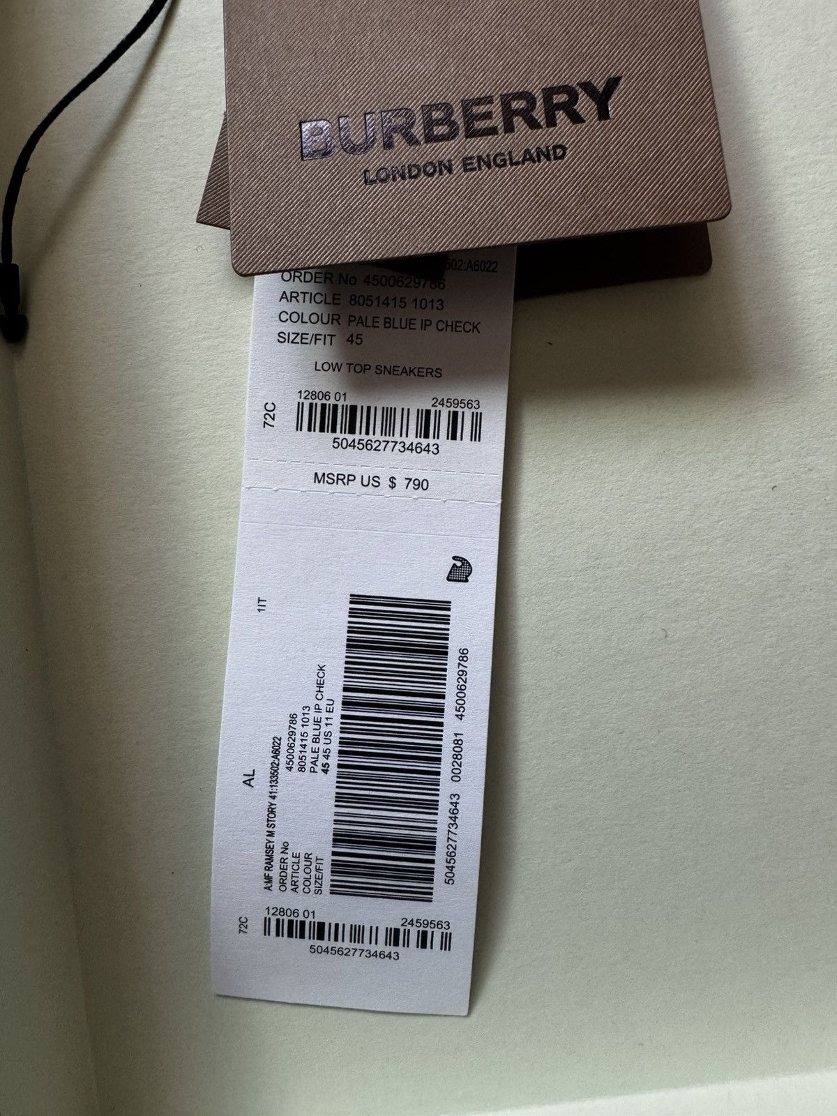 Burberry Burberry Shoes Size US 12 / EU 45 - 11 Thumbnail