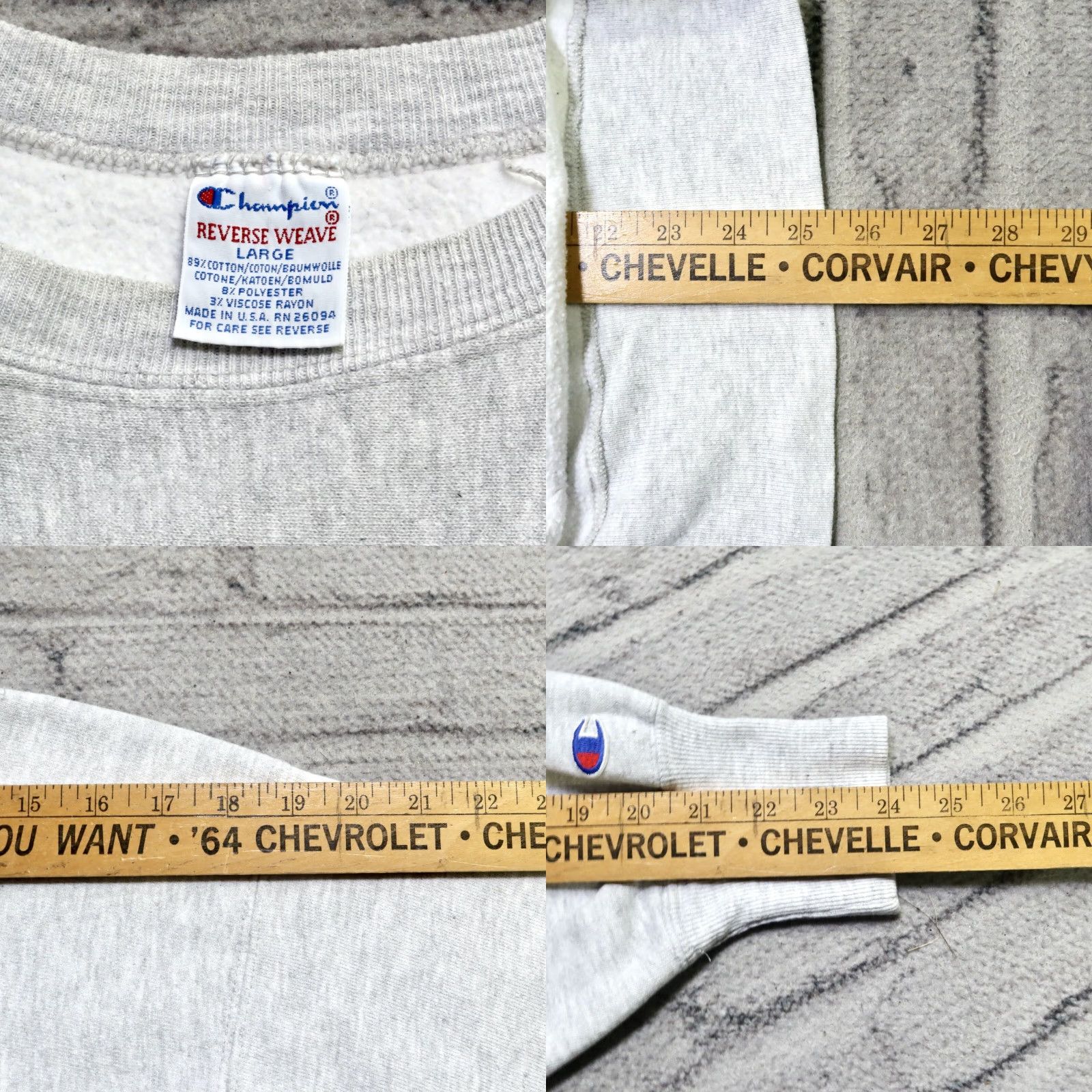 Champion VINTAGE Humboldt State Champion Reverse Weave Crew Neck Sweatshirt Men L Heather Champion Sweatshirt 90s Size US L / EU 52-54 / 3 - 8 Thumbnail