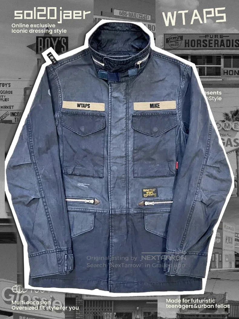 Wtaps Wtaps Colorful jacket with hidden blue Size US M / EU 48-50 / 2 - 1 Thumbnail