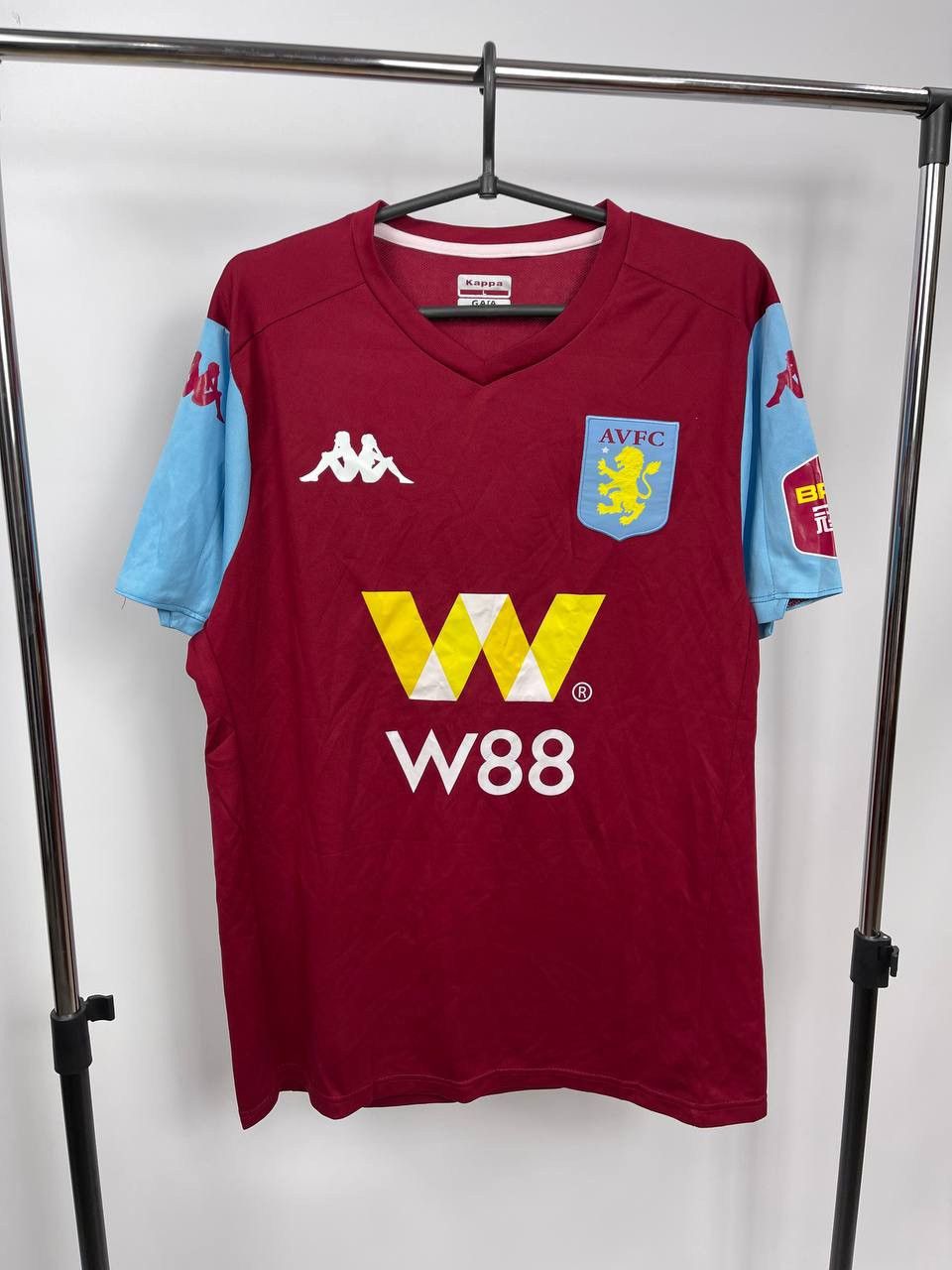 Kappa Aston Villa 2019 - 2020 home football jersey Kappa size L Size US L / EU 52-54 / 3 - 1 Thumbnail