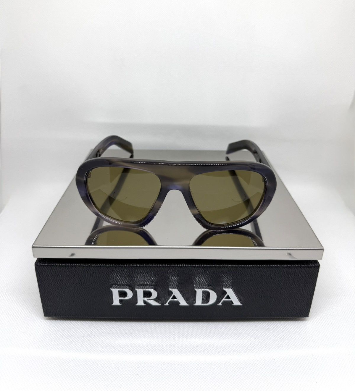 Prada NEW Prada Symbole sunglasses PR C05S 23G70G Size ONE SIZE - 2 Thumbnail