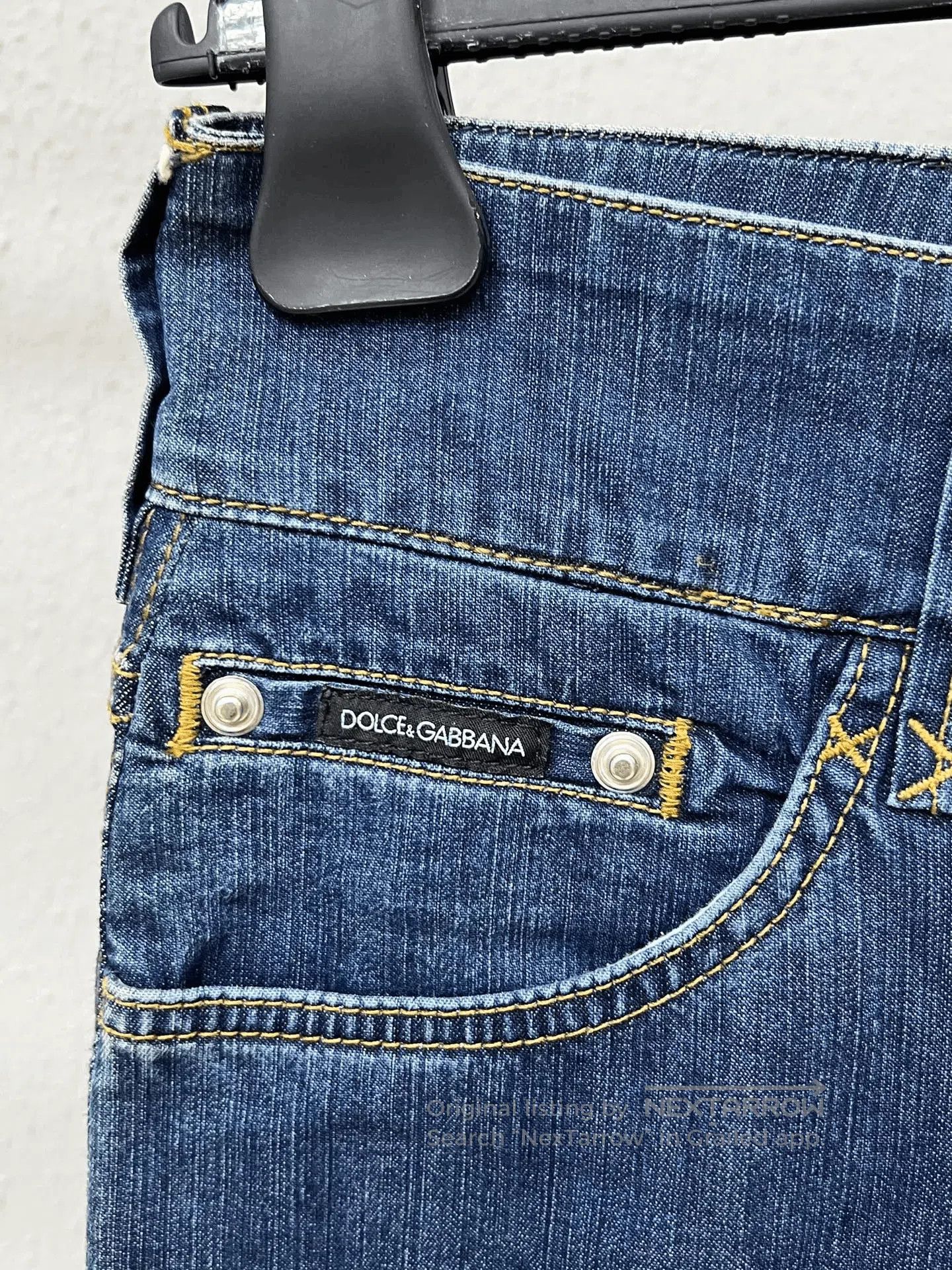 Dolce & Gabbana D&G Gemstone Jeans. Size 28" / US 6 / IT 42 - 3 Thumbnail
