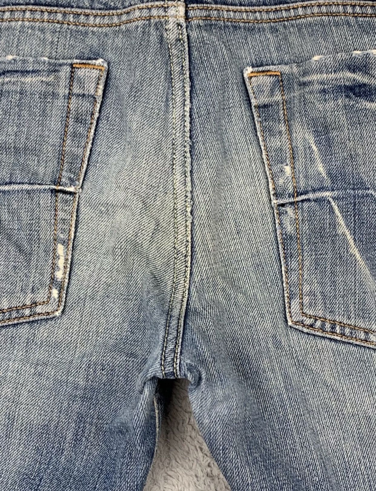 Diesel Diesel Zathan Men’s W34 L32 Distressed Made In Italy 0089J Size US 34 / EU 50 - 13 Thumbnail