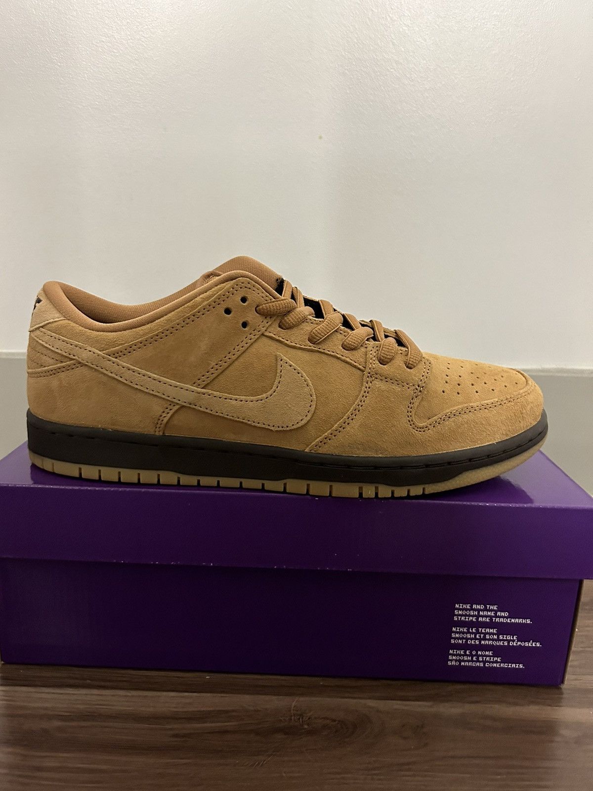 image of Nike Sb Dunk Shoes in Brown, Men's (Size 11.5)