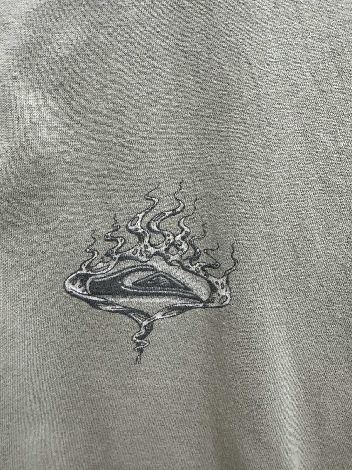 Quiksilver × Vintage Vintage Quiksilver Custom Cut Long For Short Tee Size US XS / EU 42 / 0 - 9 Thumbnail