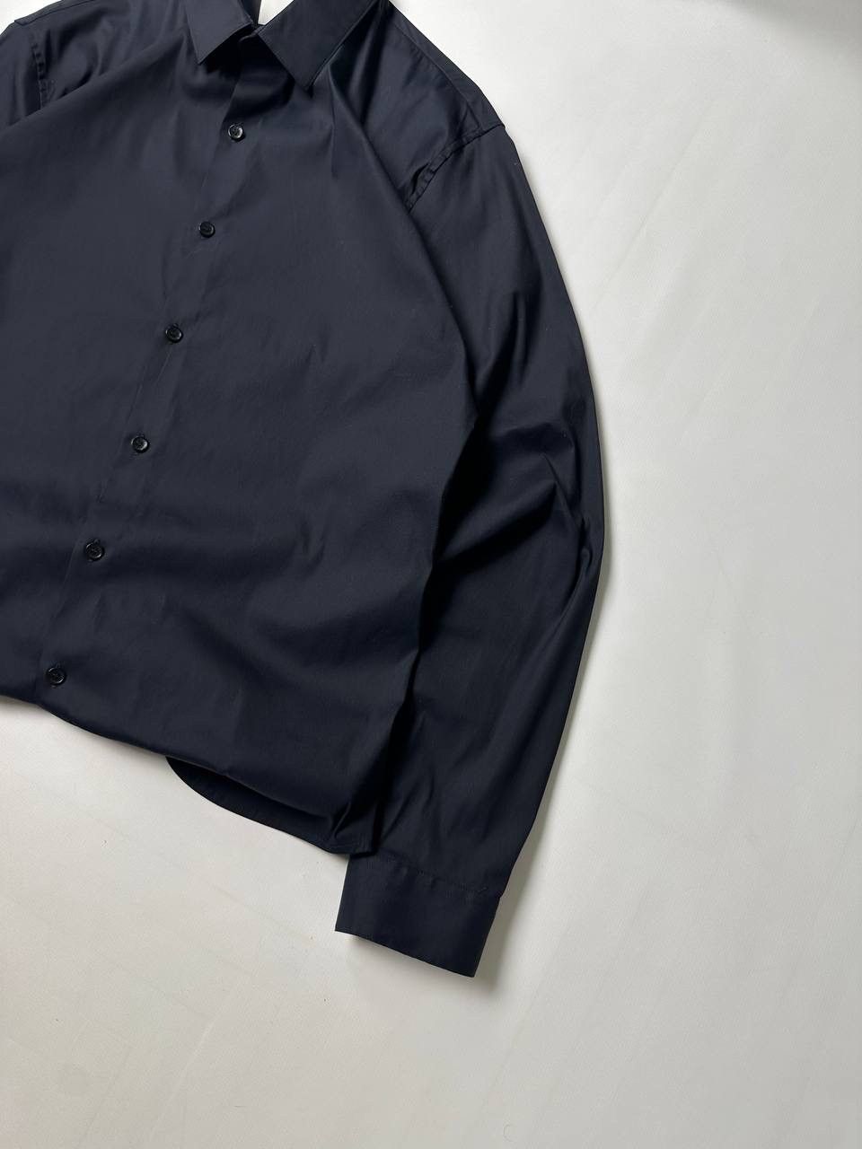 Sandro Sandro Paris Oldmoney Black Dress Oxford Shirt Button Up 🔥 Size US L / EU 52-54 / 3 - 3 Thumbnail