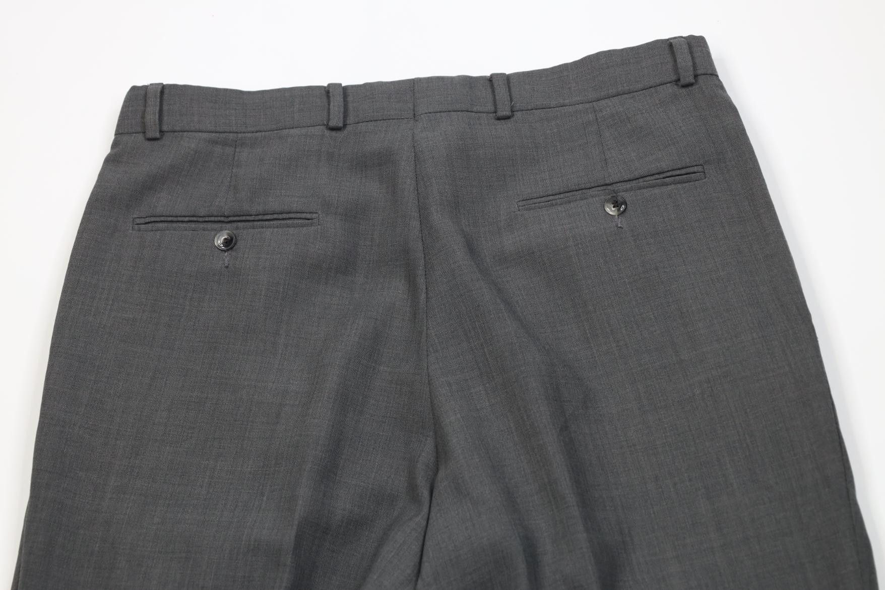 Vintage Vintage 90s Streetwear Blend Knit Chino Pants Heather Gray Size US 34 / EU 50 - 11 Thumbnail