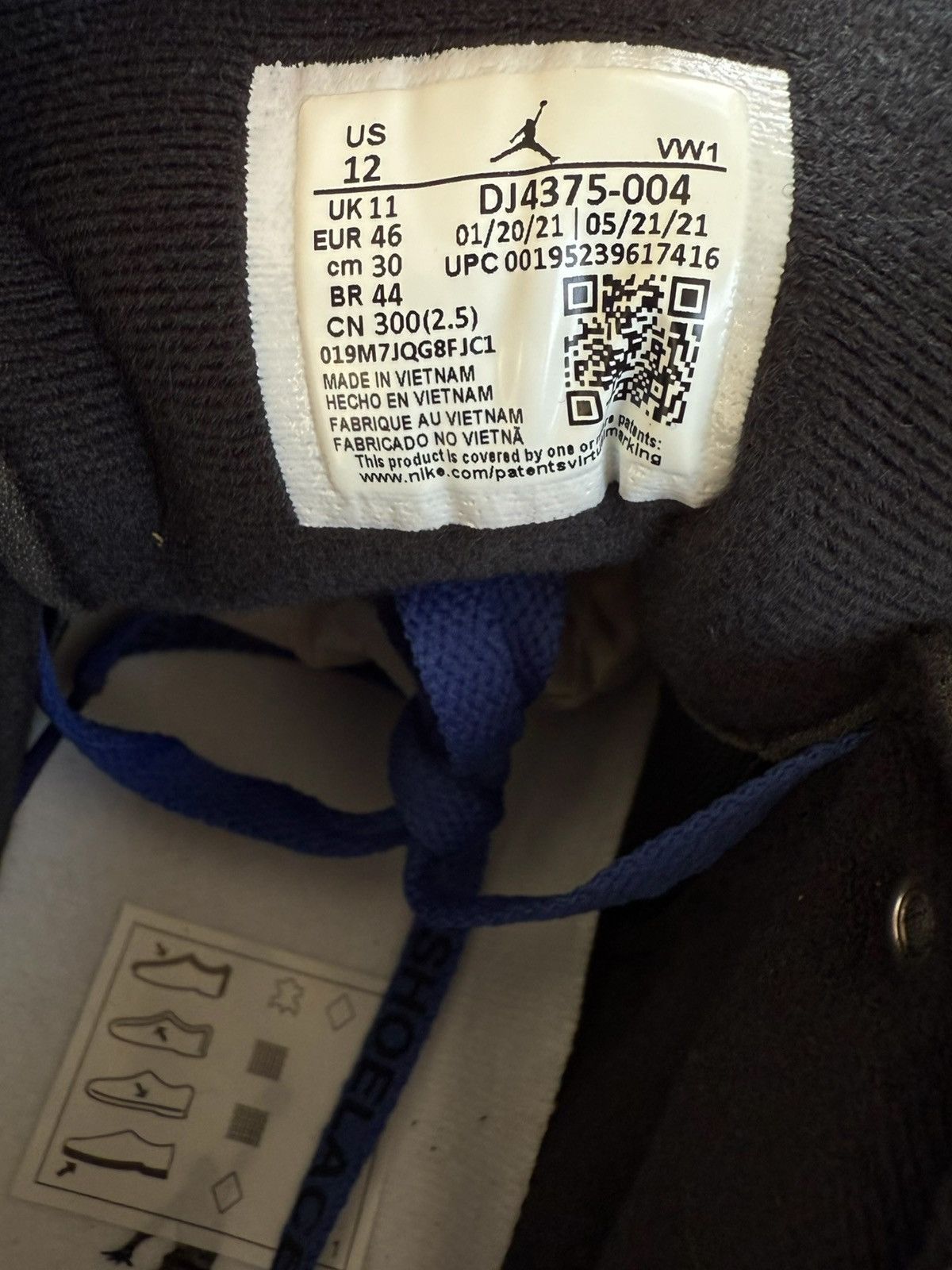 Jordan Brand Jordan X Off-white 2 Black Size US 12 / EU 45 - 6 Thumbnail