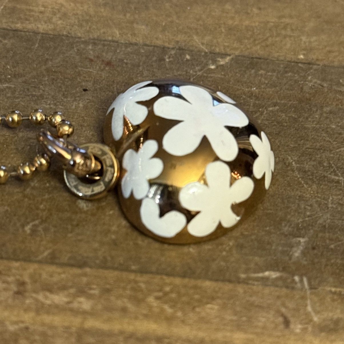 Other Folli Follie gold tone floral puffed heart pendant necklace Size ONE SIZE - 4 Thumbnail
