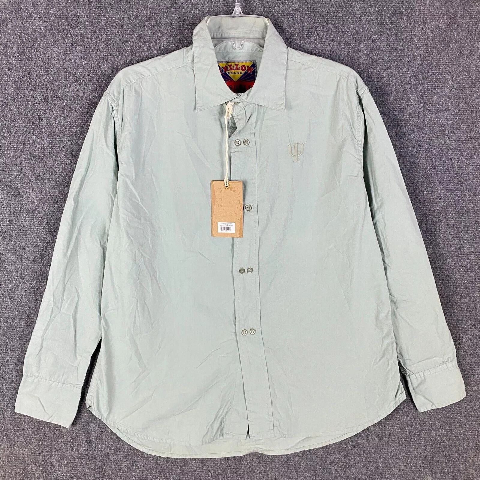 Other Yellow Casuals Button Up Shirt Men's XL NWD Long Sleeve Size US XL / EU 56 / 4 - 1 Thumbnail