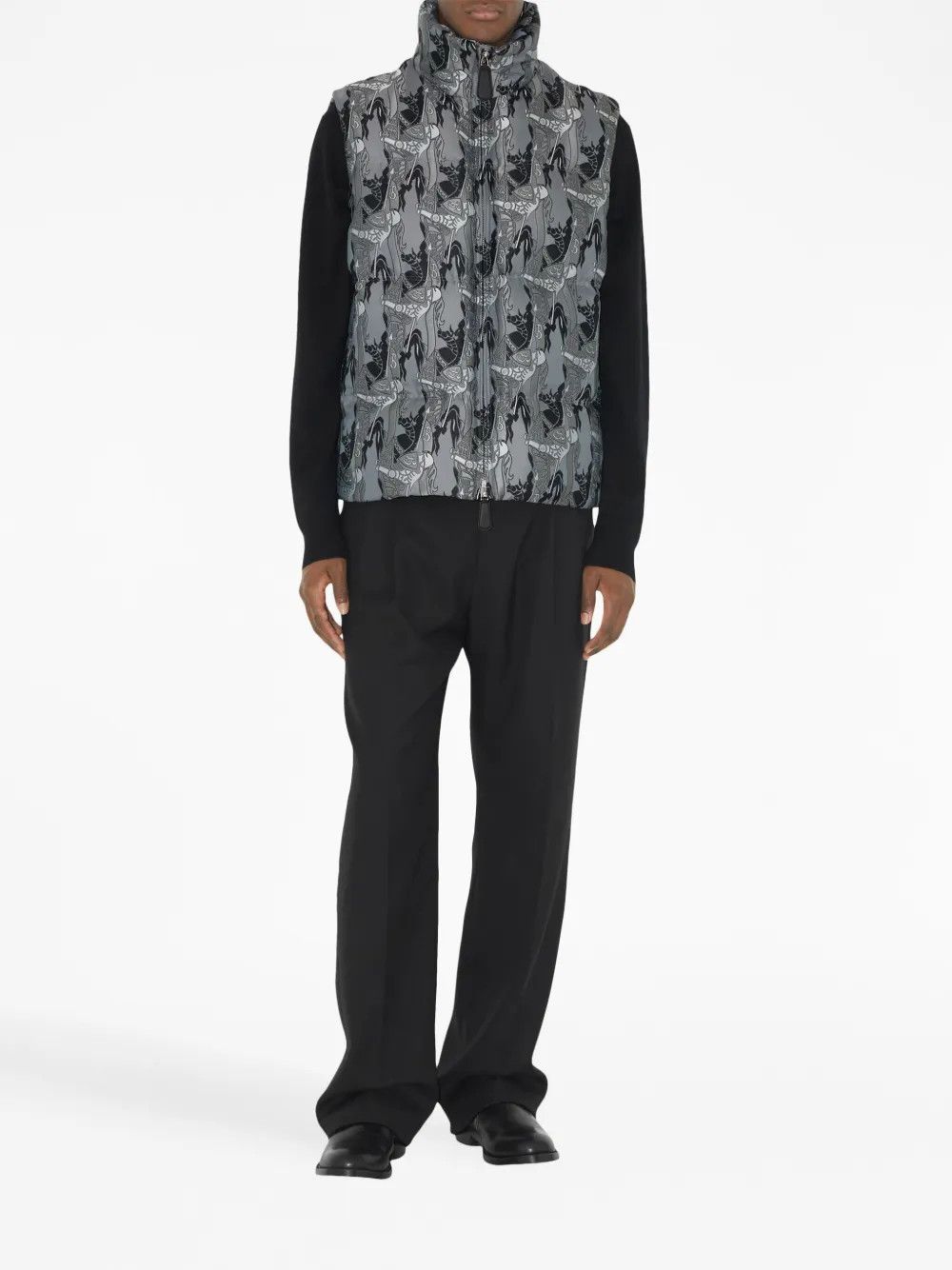 Burberry o1y0426 Shell Jacket in Gray/Black Size US S / EU 44-46 / 1 - 2 Thumbnail