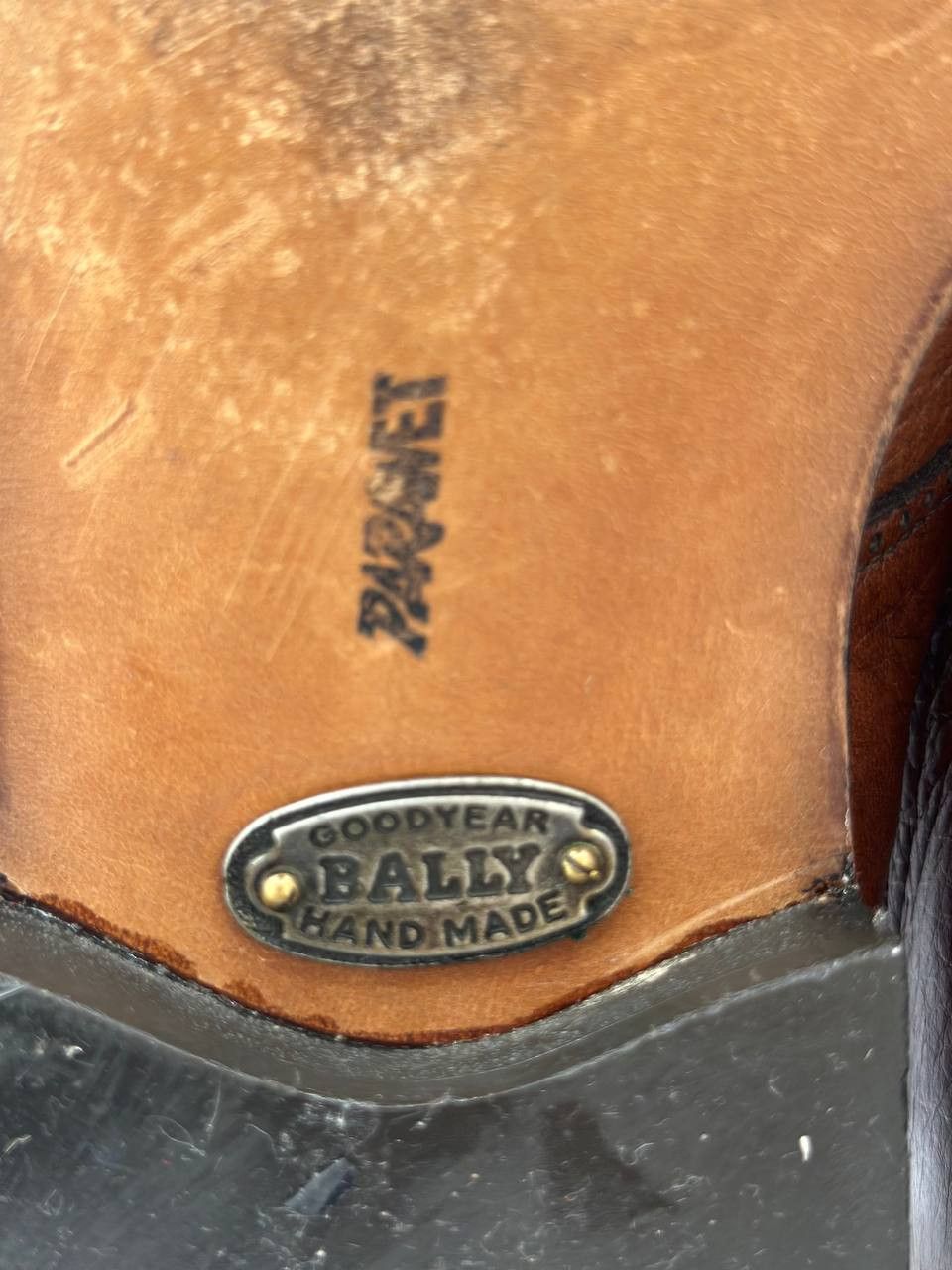 Bally Vintage Bally Goodyear Monk Strap Brogue Shoes 34037 Leather Size US 9.5 / EU 42-43 - 11 Thumbnail