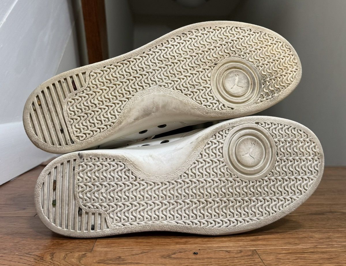 Alexander McQueen × Puma Alexander McQueen x Puma High Top Sneakers White Leather Size US 11 / EU 44 - 15 Thumbnail