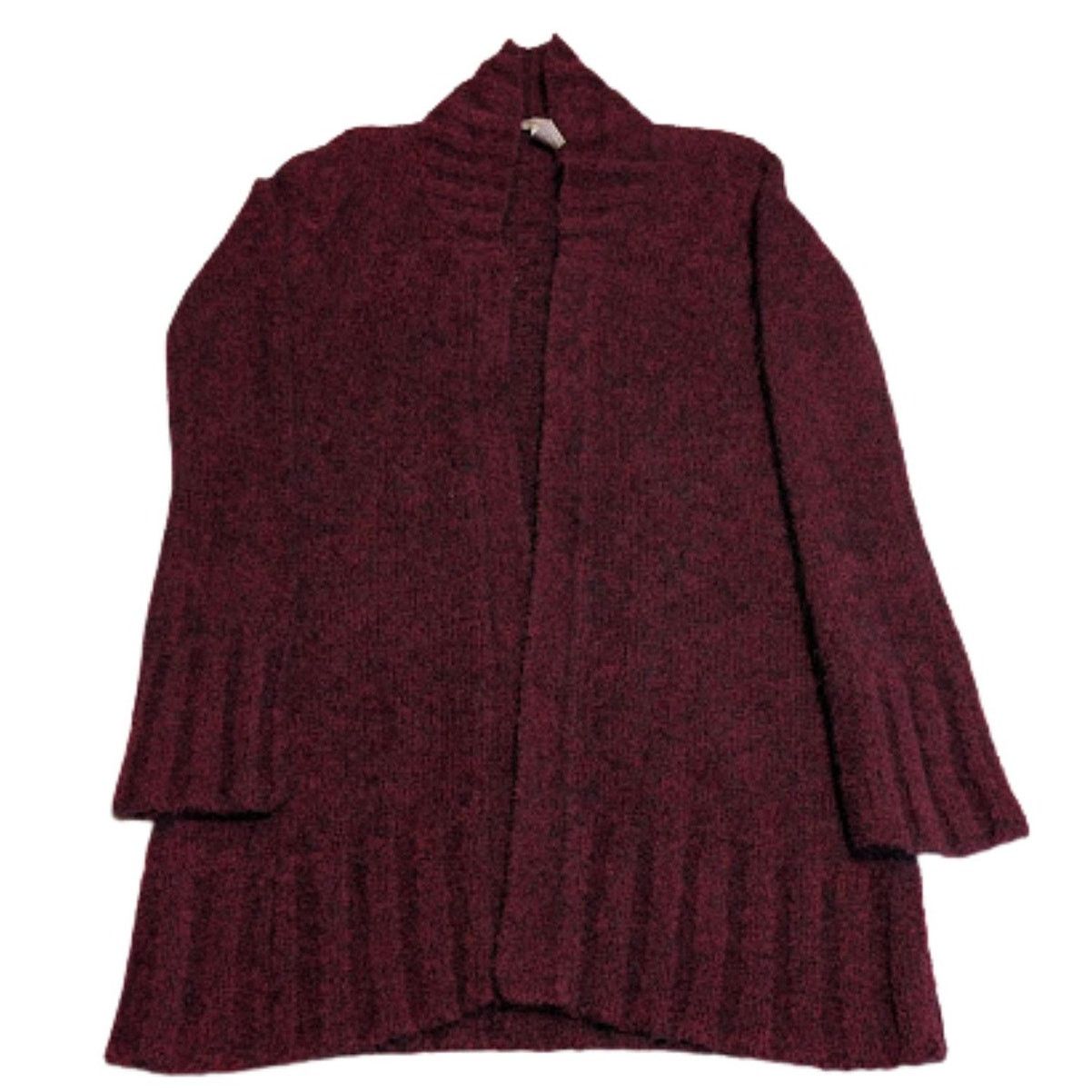 Free People Free People Burgundy Long Knit Cardigan Womens Size S/P USED Size S / US 4 / IT 40 - 5 Thumbnail