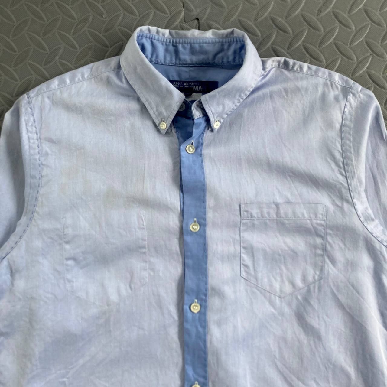 Junya Watanabe 2018 Reversible Contrast Stitch Button-Down Shirt Size US M / EU 48-50 / 2 - 3 Thumbnail