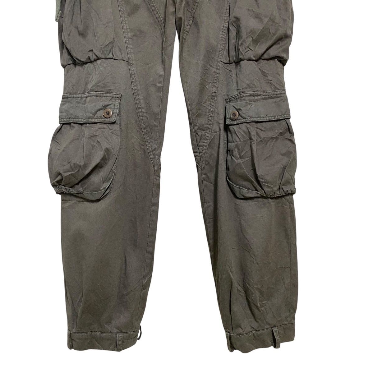 Le Grande Bleu (L.G.B.) Codes Combine Military Cargo Pants Size 28" / US 6 / IT 42 - 4 Thumbnail