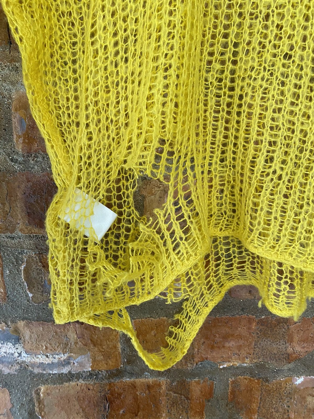 A.F.F.A. × Beams Plus × Japanese Brand 2000s Vaporize Beams destroy Spider web open knit mesh Size US M / EU 48-50 / 2 - 10 Thumbnail
