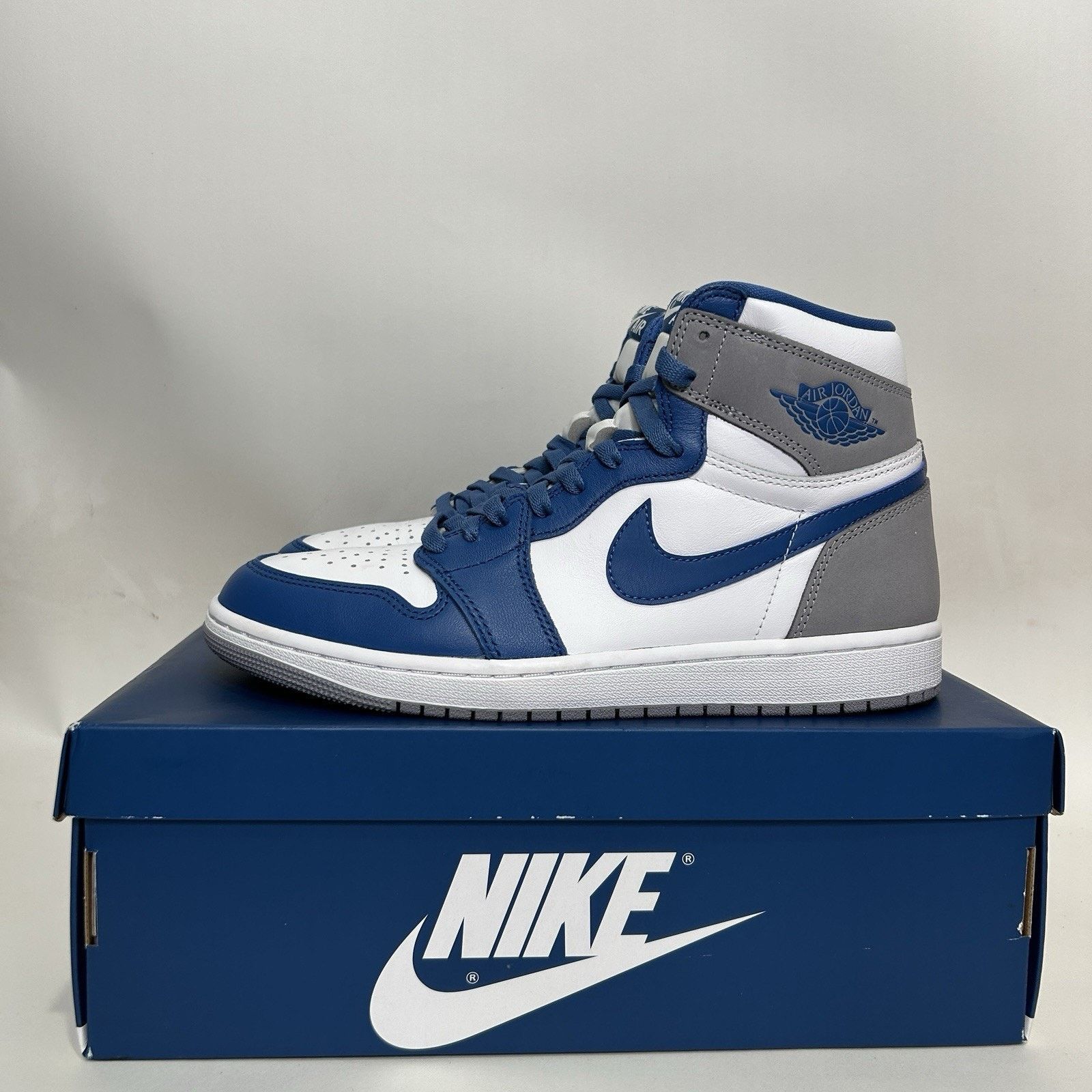 Nike Nike Air Jordan 1 Retro High OG “True Blue” Size US 10 / EU 43 - 6 Thumbnail