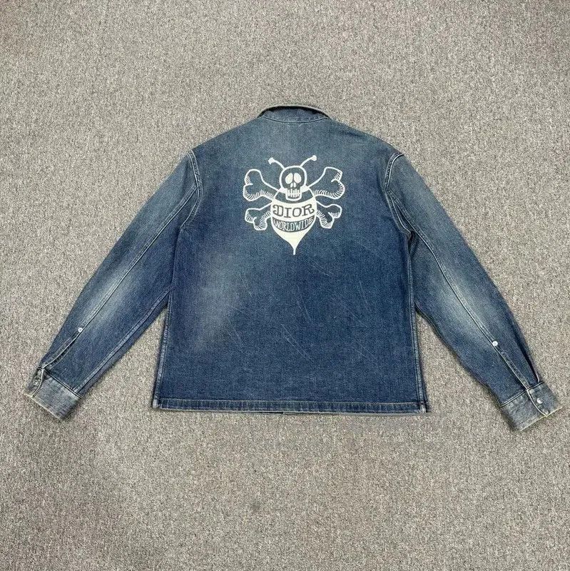 Dior Dior Blue Denim Jacket for Men . Size US L / EU 52-54 / 3 - 2 Thumbnail