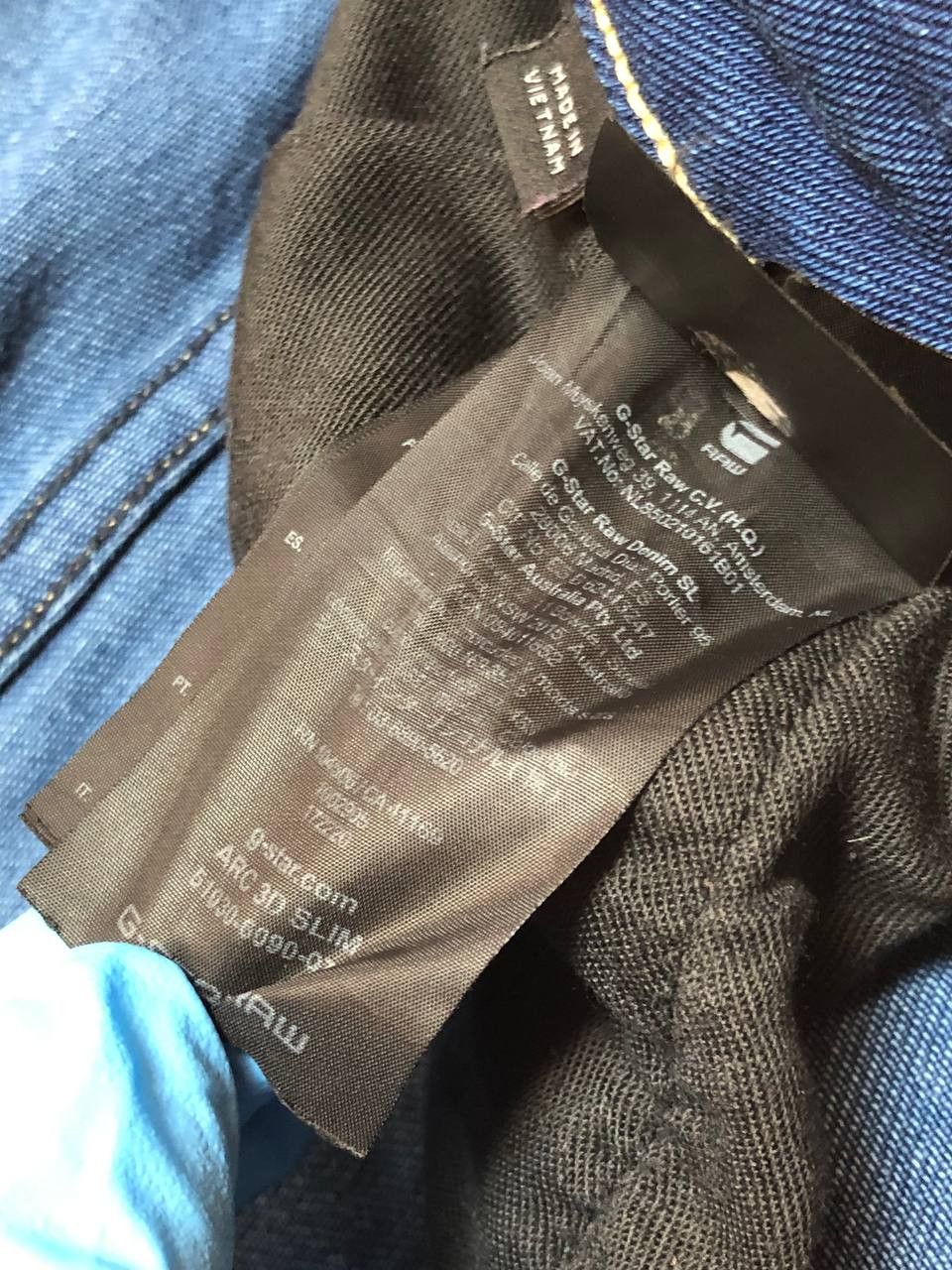 G-Star jeans blue Y2K vintage G-Star Raw 3D Slim streetwear Size US 38 / EU 54 - 4 Thumbnail