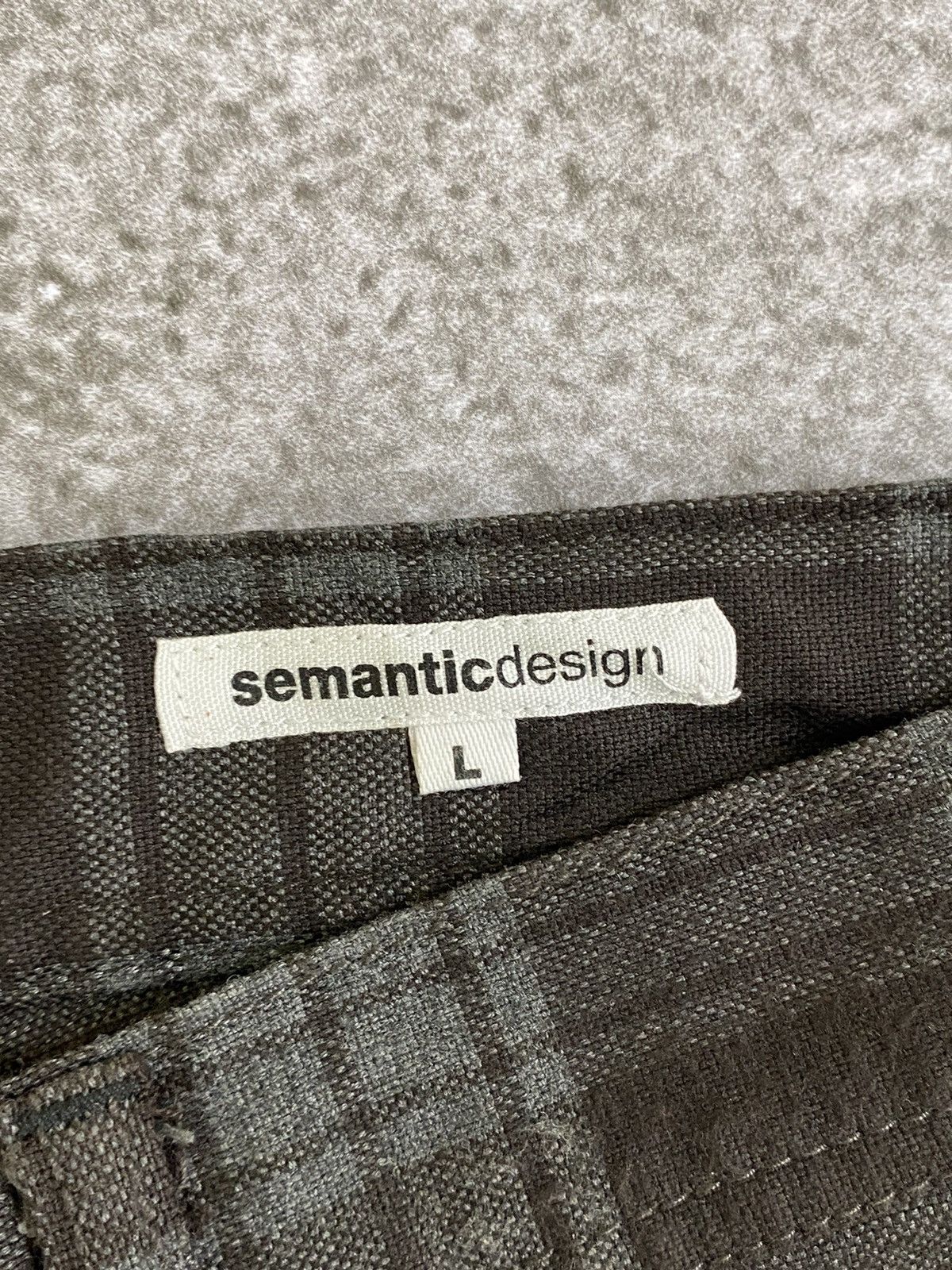 semanticdesign Semantic design tartan buckle back pants Size US 32 / EU 48 - 7 Thumbnail