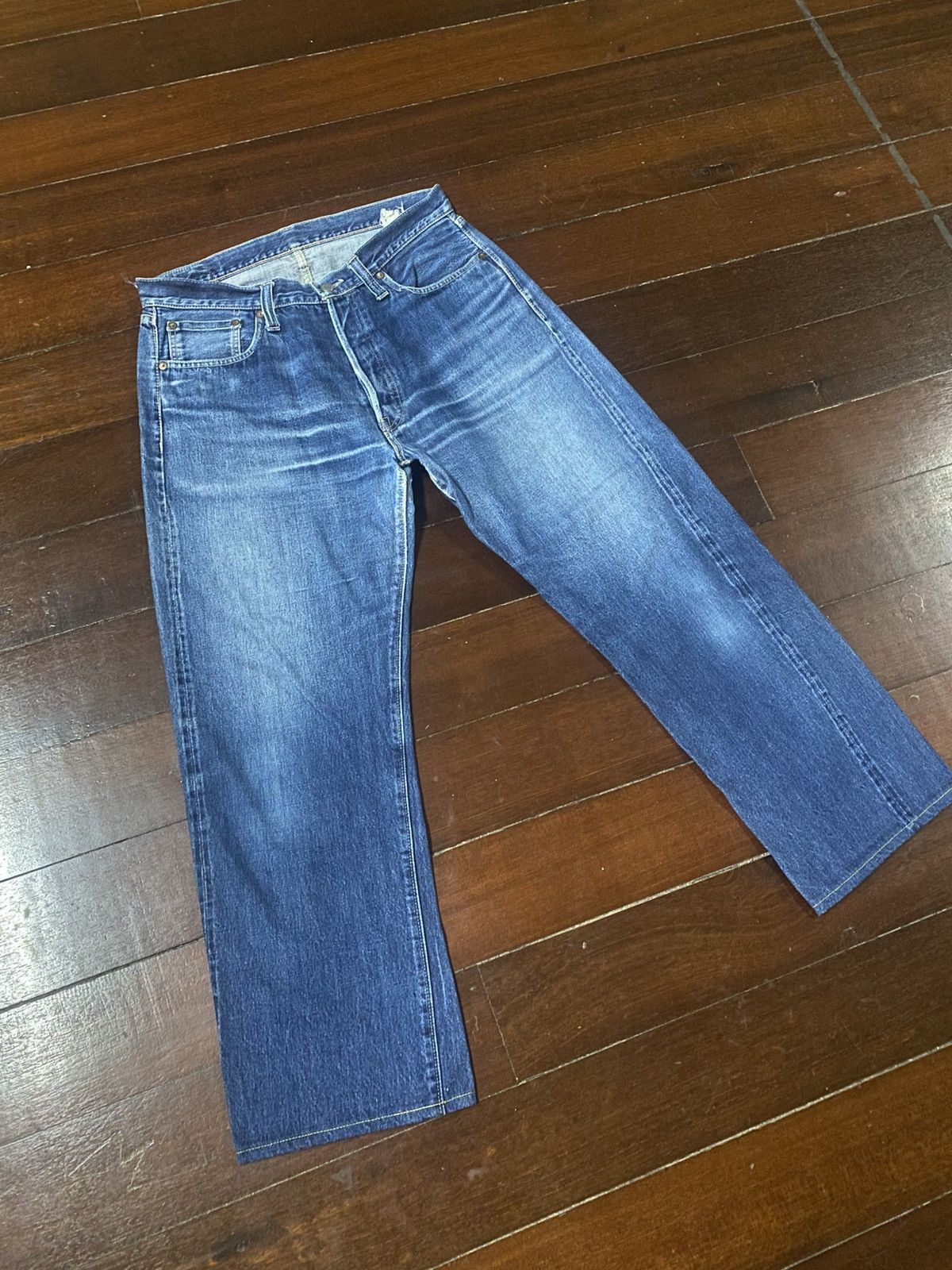 Sugar Cane Vintage Sugar cane 1947 v stich hidden rivet distressed Size US 33 - 2 Thumbnail