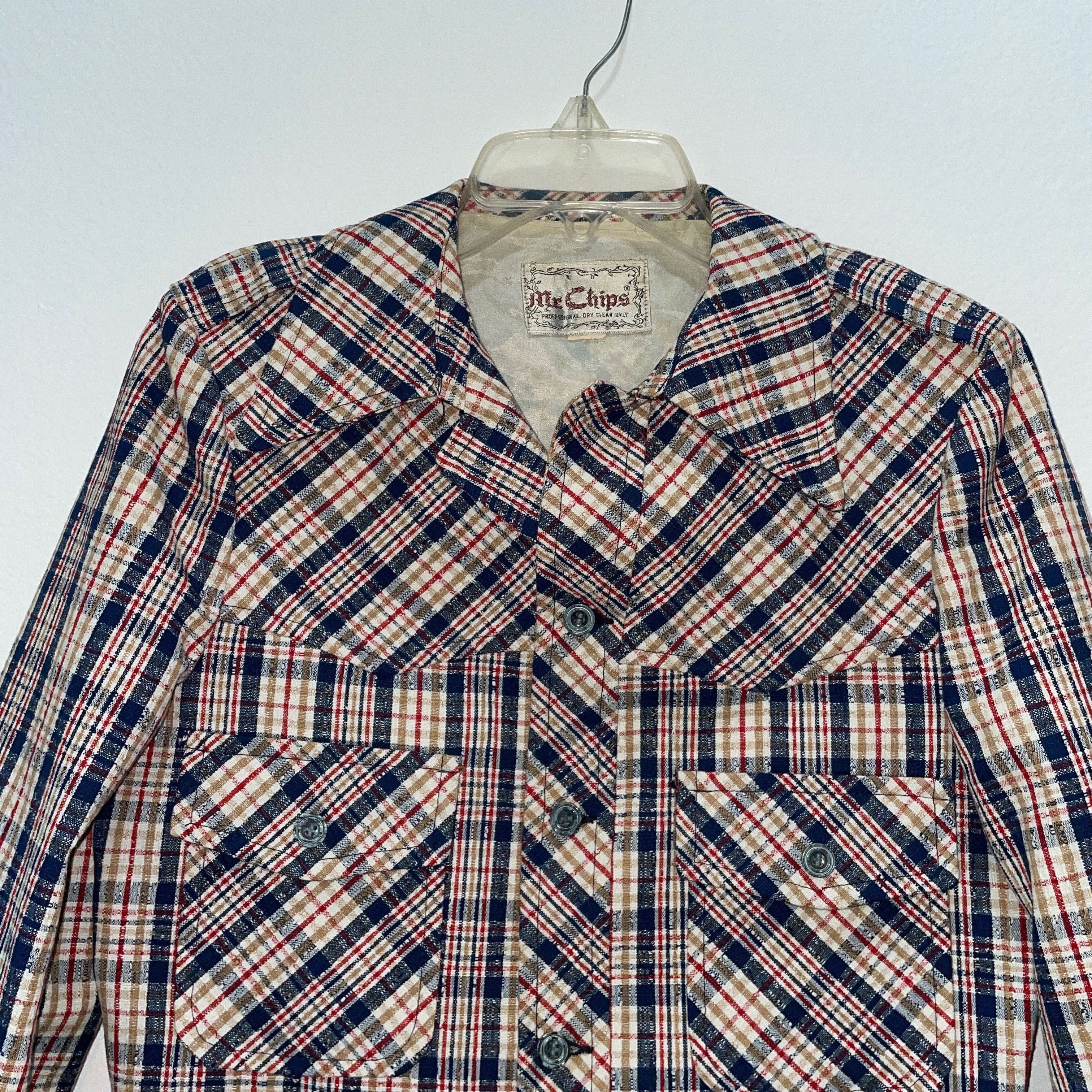 Other Mr. Chips vintage tailor made plaid wool suit jacket Size S / US 4 / IT 40 - 2 Thumbnail