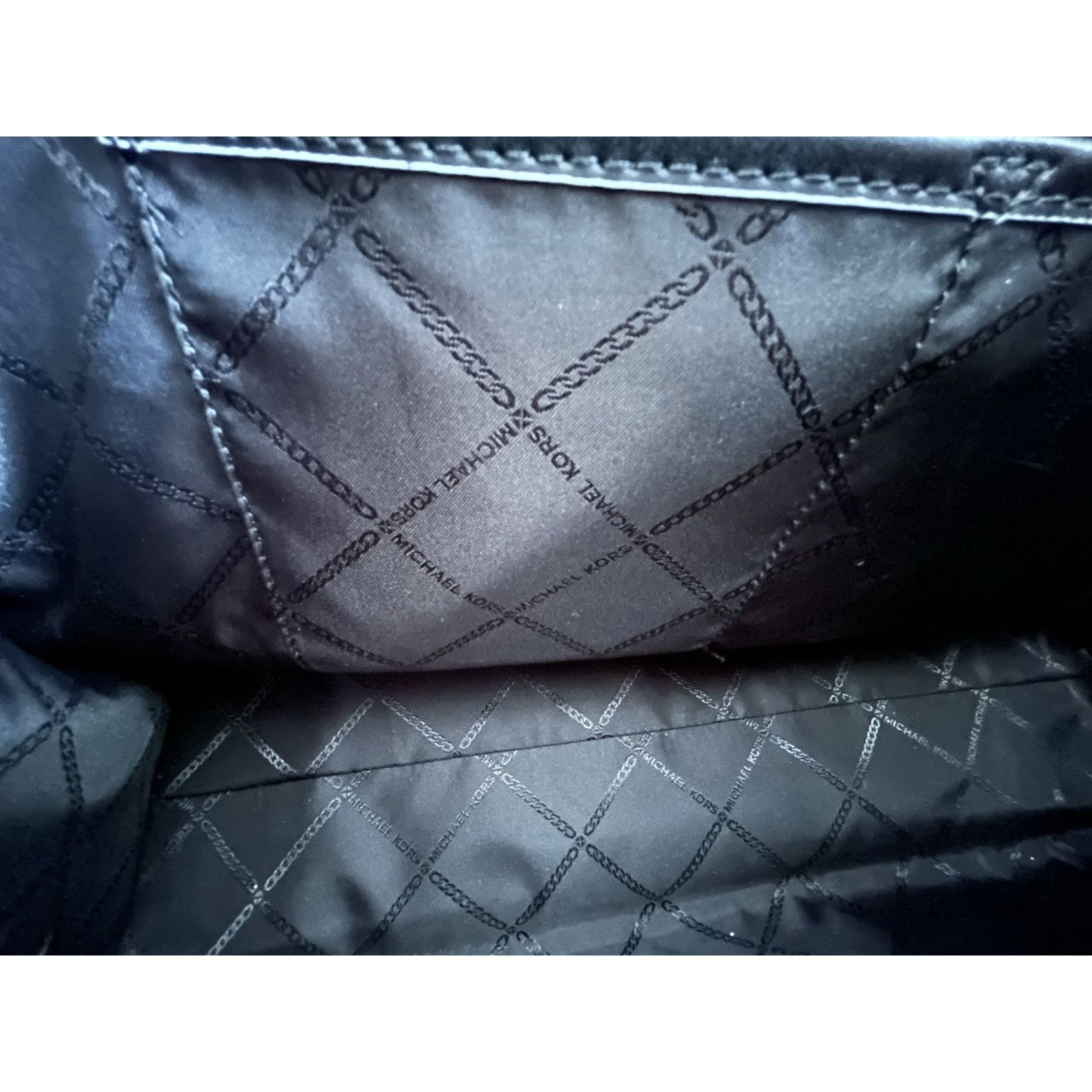 Michael Kors New Michael Kors Bay Large Tote East West Woven Canvas Bag Size ONE SIZE - 6 Thumbnail