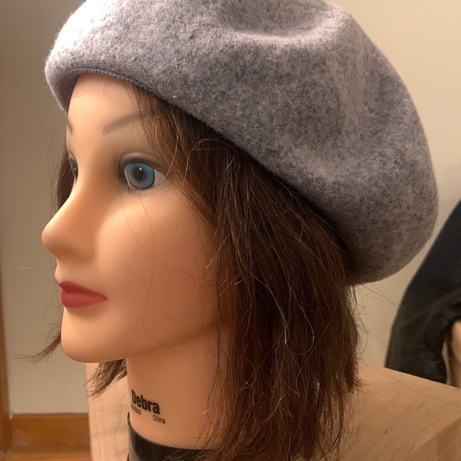 Vintage Adora gray wool beret Size ONE SIZE - 5 Thumbnail