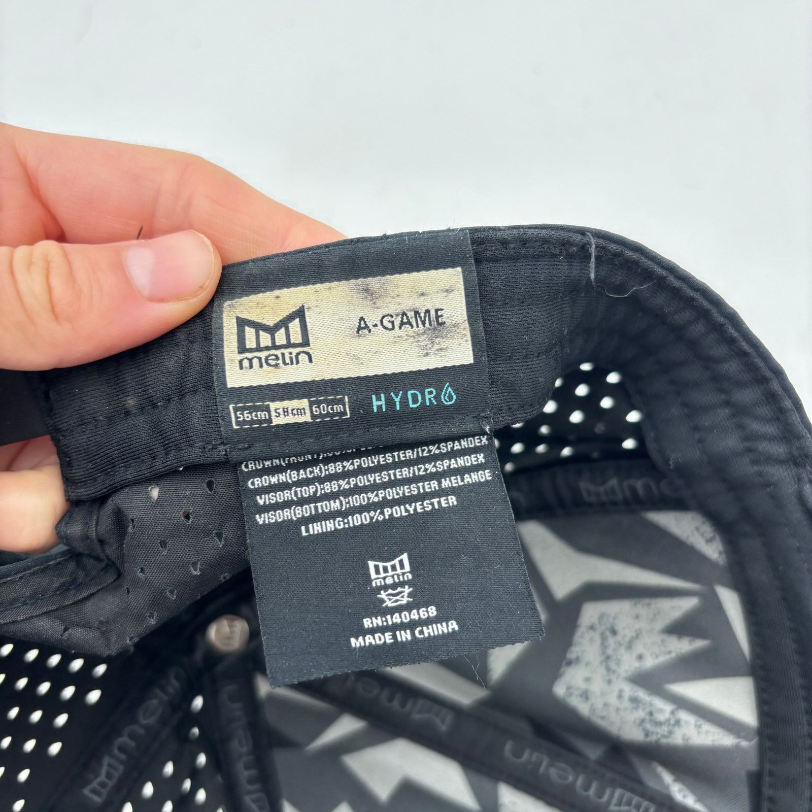 melin Melin A-Game Hydro Performance Snapback Hat 58cm Size ONE SIZE - 8 Thumbnail