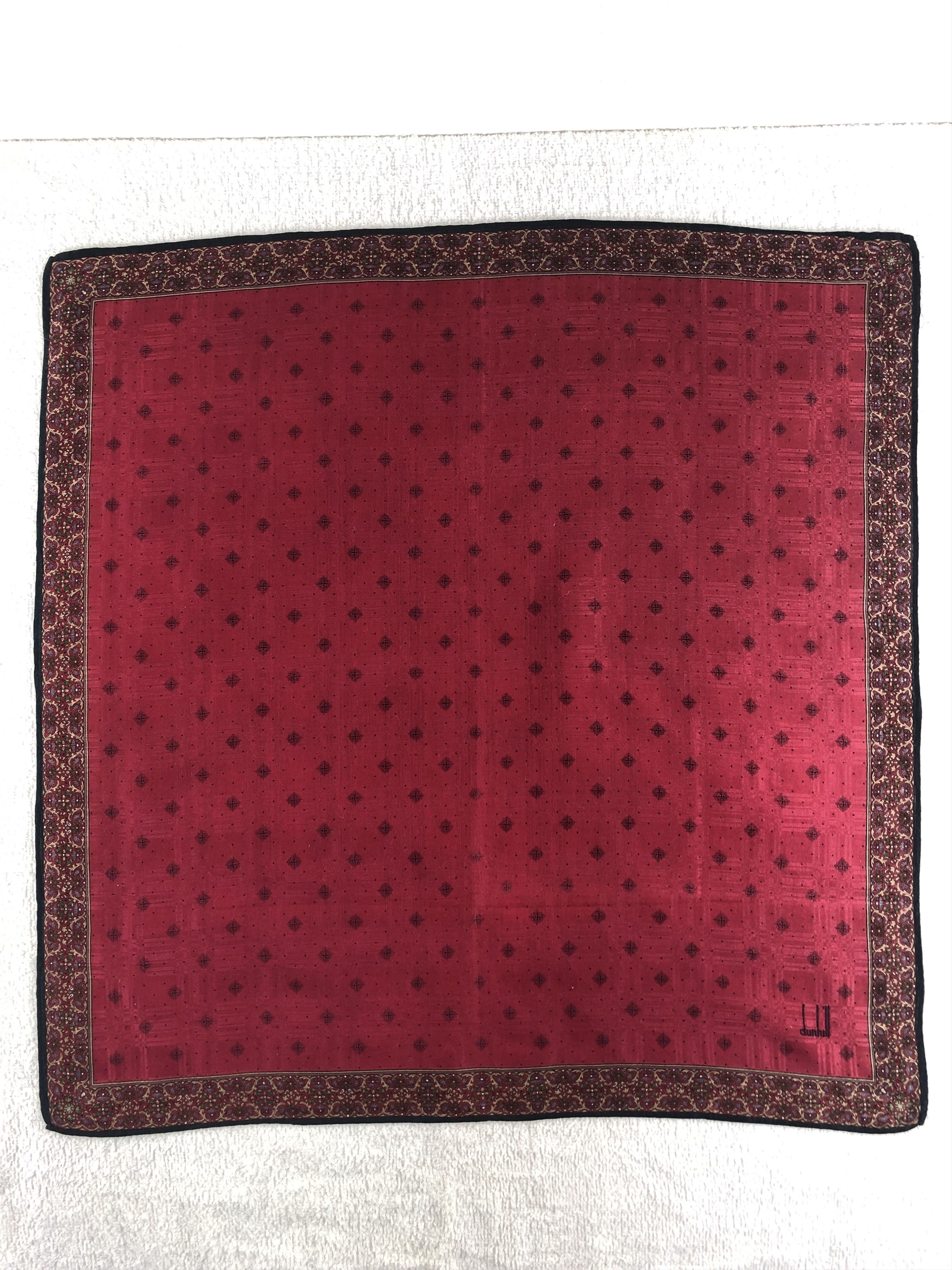 Alfred Dunhill Alfred Dunhill Handkerchief / Bandana / Neckerchief C308 Size ONE SIZE - 3 Thumbnail