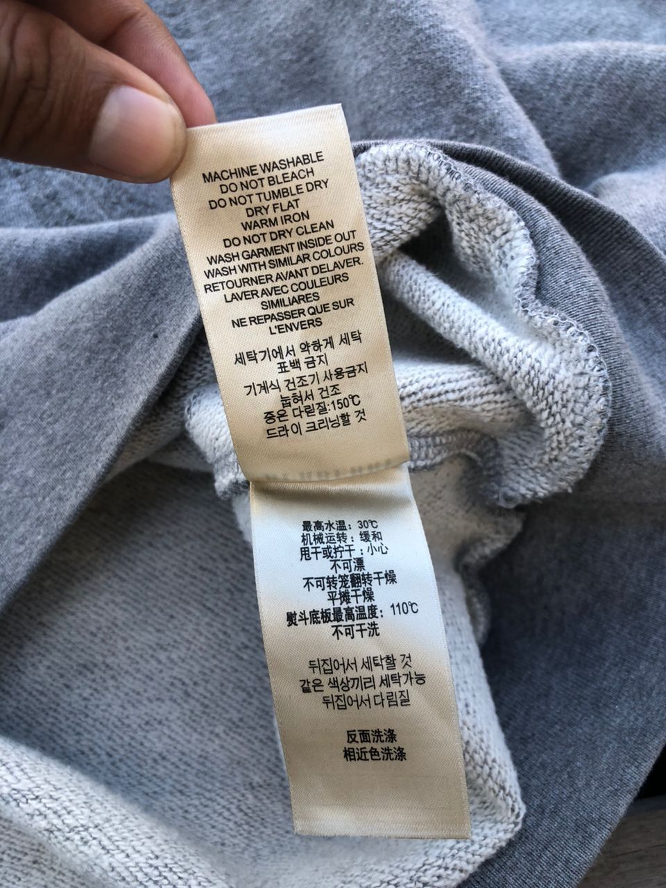 Burberry Burberry Brit Big Logo Sweatshirt Embroidery Size US L / EU 52-54 / 3 - 5 Thumbnail