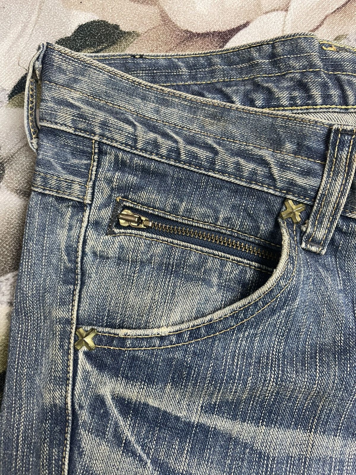 Lee Vintage Lee Riders Flare Jeans Streetwear Size US 33 - 7 Thumbnail