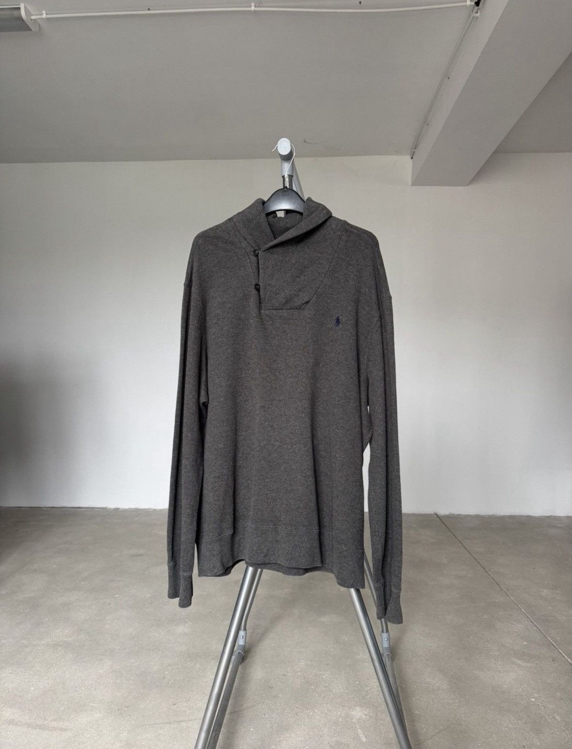 Polo Ralph Lauren Polo Ralph Lauren Shawl Collar Knit Sweater Pullover Size US XXL / EU 58 / 5 - 2 Thumbnail