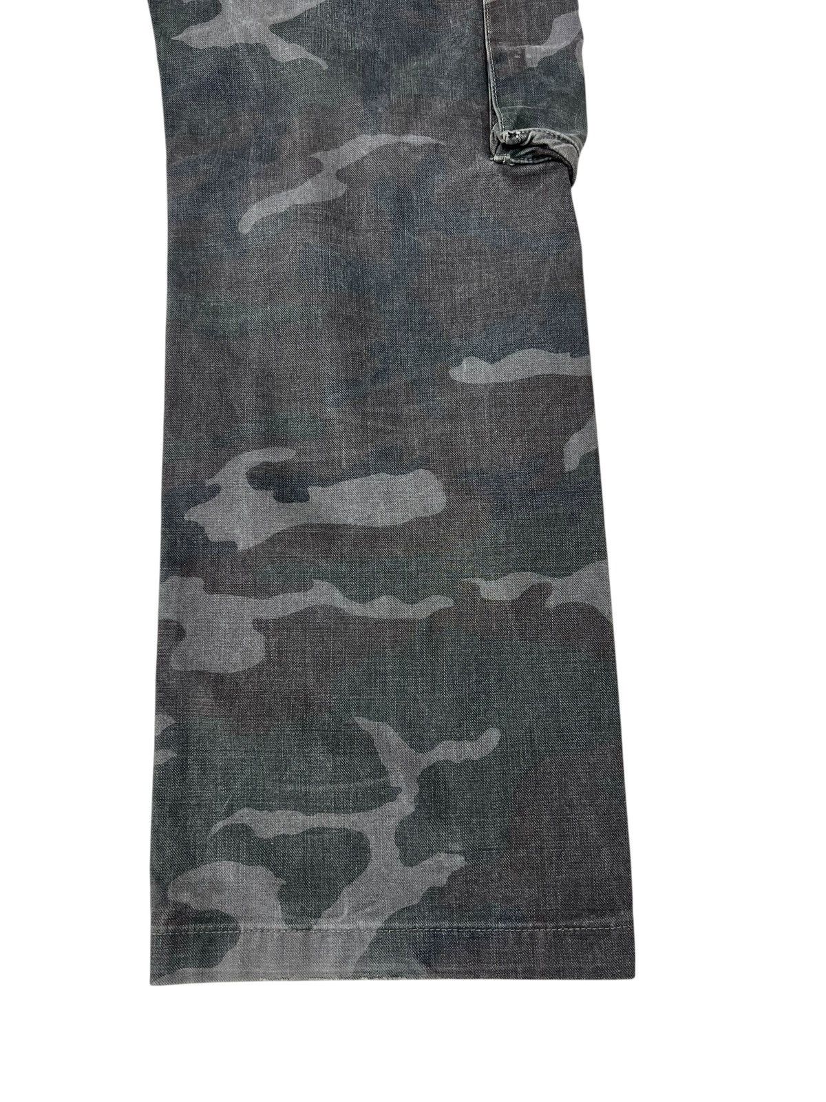 wjk WJK Japan Fade Military Camouflage Cargo Trouser Pant Size US 31 - 17 Thumbnail