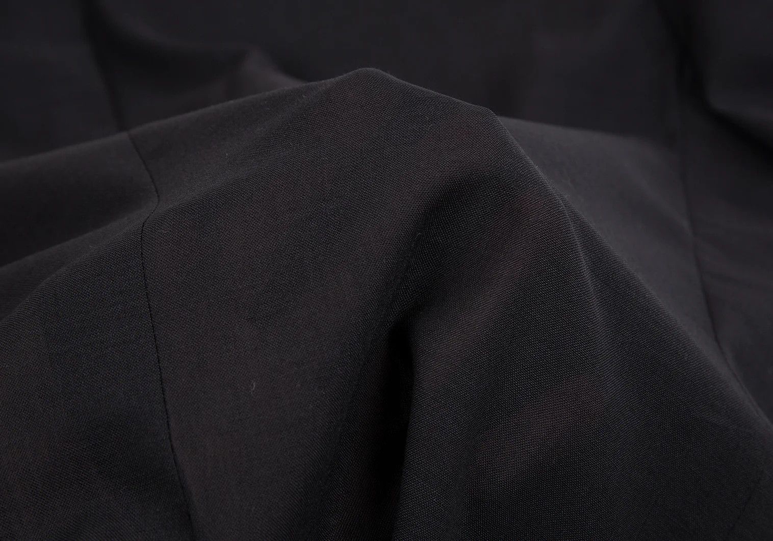 Issey Miyake Wool Waist Dart Design Jacket in Black Size 4 Size US XL / EU 56 / 4 - 14 Thumbnail