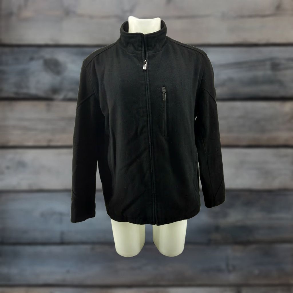 Tumi TUMI T-Tech Black Wool Blend Jacket Size L Mens Wool Jacket TTech Water Resistant Regular Size US L / EU 52-54 / 3 - 1 Thumbnail