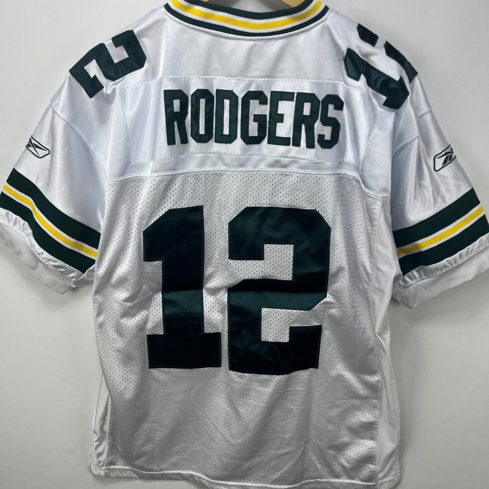 Reebok Vintage NFL Green Bay Packers Aaron Rodgers Jersey Size 48 Size ONE SIZE - 6 Thumbnail
