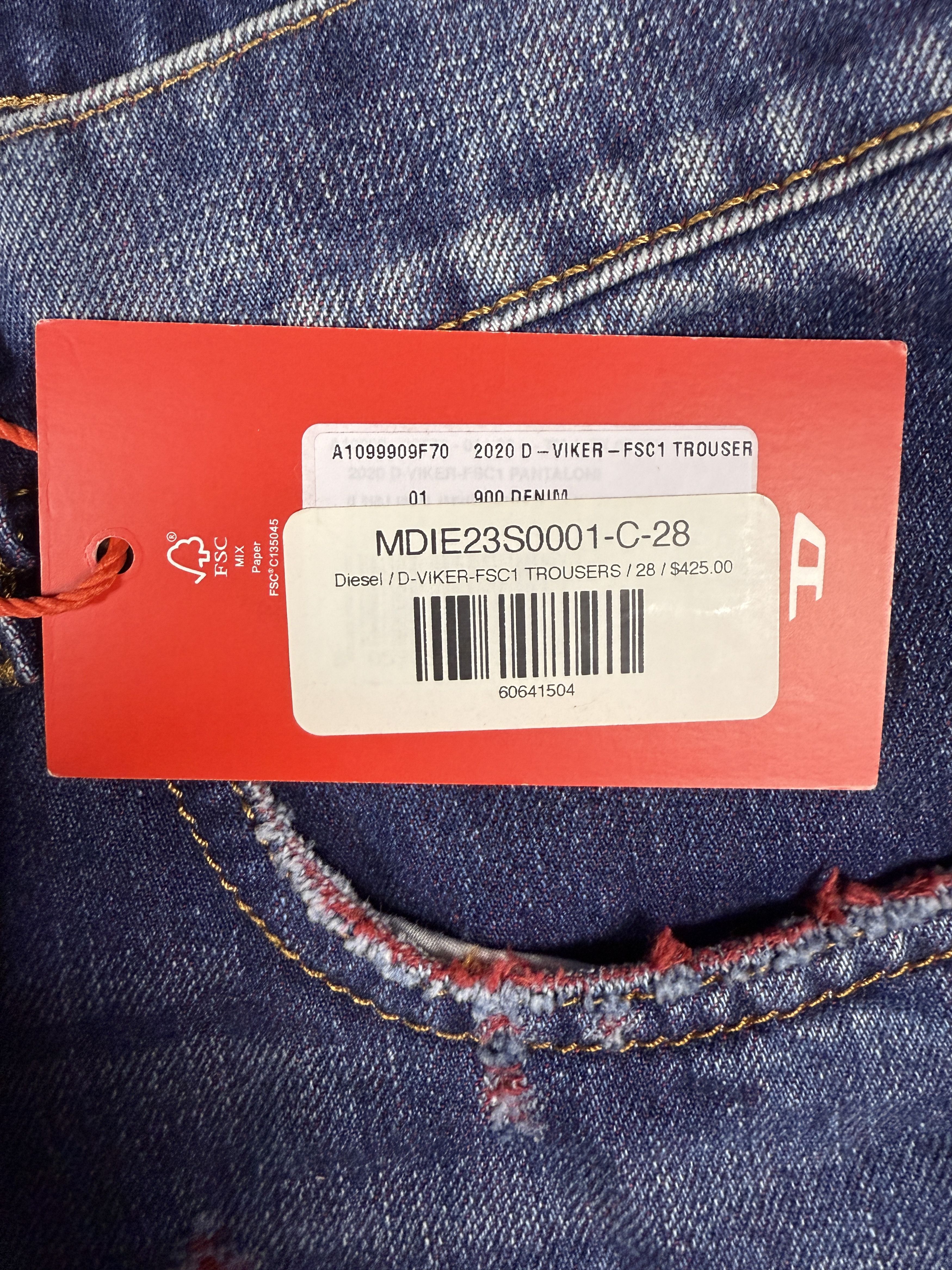 Diesel $425 Diesel D-Viker Trousers Size US 28 / EU 44 - 9 Thumbnail