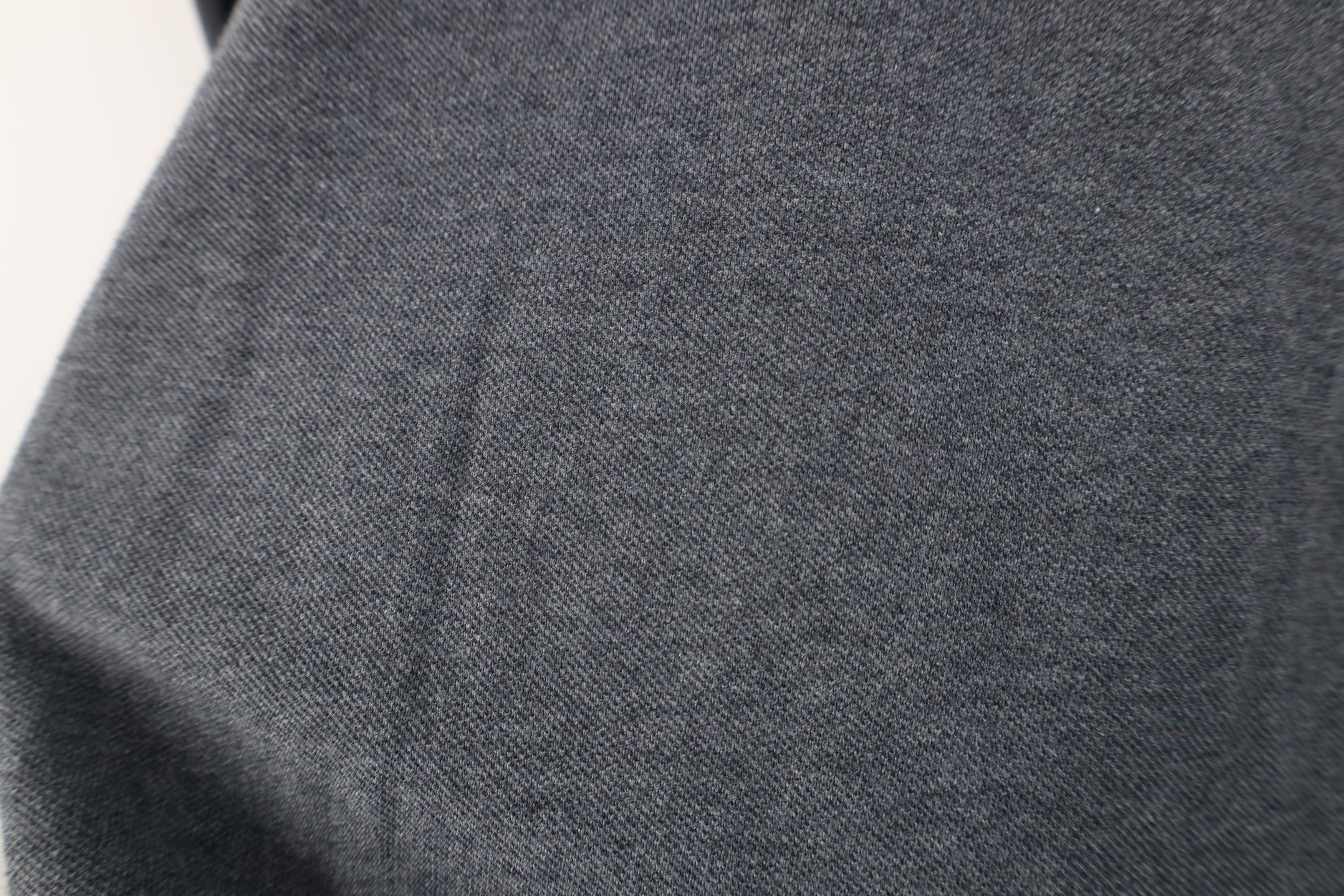 Lands' End Vintage 90s Lands End Long Sleeve Rugby Polo Gray Cotton Size US M / EU 48-50 / 2 - 8 Thumbnail