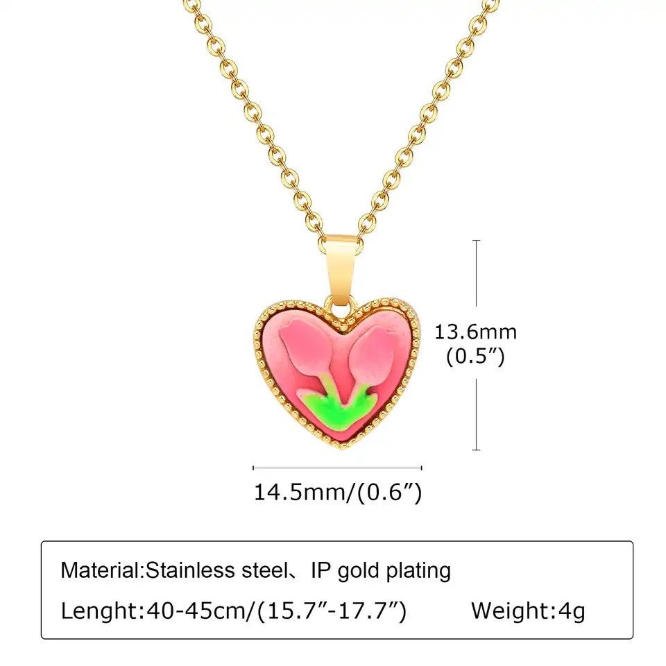 Other Dainty Tulip Necklace Size ONE SIZE - 2 Thumbnail