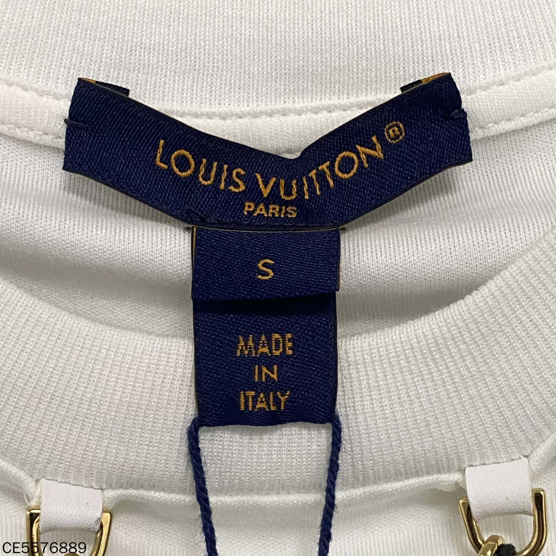 Louis Vuitton LV FW25 Ring Logo Chain Short Sleeve Tee Size S Size S / US 4 / IT 40 - 4 Thumbnail