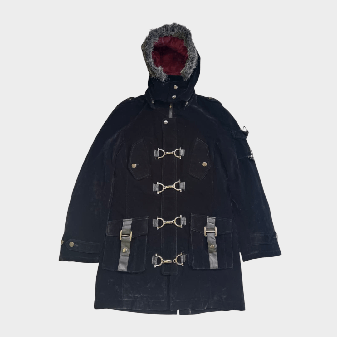 14th Addiction × If Six Was Nine × Le Grande Bleu (L.G.B.) Authentic toggle parka fur hoodie Size US M / EU 48-50 / 2 - 1 Thumbnail