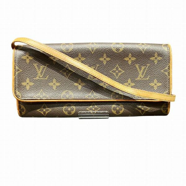 Louis Vuitton Louis Vuitton Pochette Twin Gm Monogram Shoulder Bag Canvas Shoulder Bag M51852 in Brown, Women's